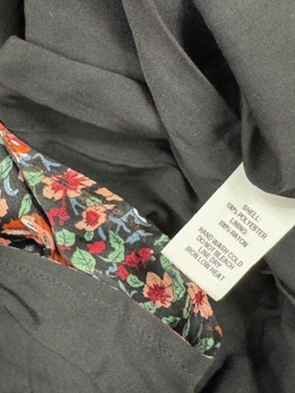 Lulus Get Your Attention Black Multi Floral Print Maxi Dress NWT - Picture 9 of 10